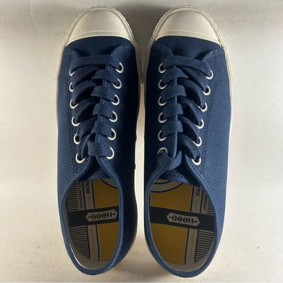 NEW Hood Rocket 66 LC Shoes Lace Up Sneakers Blue Size Womens 8 Mens 6 - Picture 5 of 9